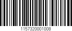 Código de barras (EAN, GTIN, SKU, ISBN): '1157320001008'