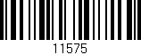Código de barras (EAN, GTIN, SKU, ISBN): '11575'