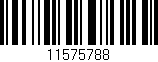 Código de barras (EAN, GTIN, SKU, ISBN): '11575788'
