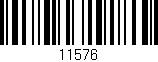 Código de barras (EAN, GTIN, SKU, ISBN): '11576'