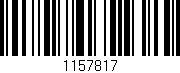 Código de barras (EAN, GTIN, SKU, ISBN): '1157817'