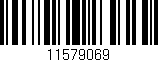 Código de barras (EAN, GTIN, SKU, ISBN): '11579069'