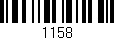 Código de barras (EAN, GTIN, SKU, ISBN): '1158'