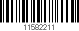 Código de barras (EAN, GTIN, SKU, ISBN): '11582211'