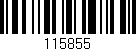 Código de barras (EAN, GTIN, SKU, ISBN): '115855'