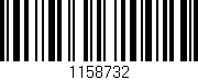 Código de barras (EAN, GTIN, SKU, ISBN): '1158732'
