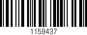 Código de barras (EAN, GTIN, SKU, ISBN): '1159437'