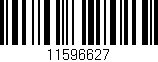 Código de barras (EAN, GTIN, SKU, ISBN): '11596627'