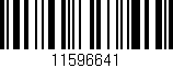 Código de barras (EAN, GTIN, SKU, ISBN): '11596641'