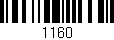 Código de barras (EAN, GTIN, SKU, ISBN): '1160'
