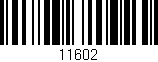 Código de barras (EAN, GTIN, SKU, ISBN): '11602'