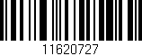 Código de barras (EAN, GTIN, SKU, ISBN): '11620727'