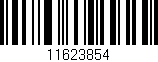 Código de barras (EAN, GTIN, SKU, ISBN): '11623854'