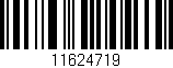 Código de barras (EAN, GTIN, SKU, ISBN): '11624719'