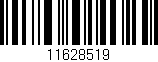 Código de barras (EAN, GTIN, SKU, ISBN): '11628519'