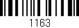 Código de barras (EAN, GTIN, SKU, ISBN): '1163'
