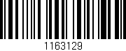 Código de barras (EAN, GTIN, SKU, ISBN): '1163129'