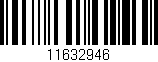 Código de barras (EAN, GTIN, SKU, ISBN): '11632946'
