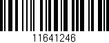 Código de barras (EAN, GTIN, SKU, ISBN): '11641246'