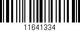 Código de barras (EAN, GTIN, SKU, ISBN): '11641334'