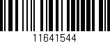 Código de barras (EAN, GTIN, SKU, ISBN): '11641544'