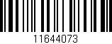 Código de barras (EAN, GTIN, SKU, ISBN): '11644073'