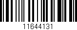 Código de barras (EAN, GTIN, SKU, ISBN): '11644131'