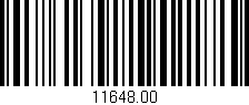 Código de barras (EAN, GTIN, SKU, ISBN): '11648.00'