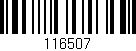 Código de barras (EAN, GTIN, SKU, ISBN): '116507'
