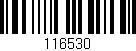 Código de barras (EAN, GTIN, SKU, ISBN): '116530'