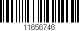 Código de barras (EAN, GTIN, SKU, ISBN): '11656746'
