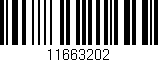 Código de barras (EAN, GTIN, SKU, ISBN): '11663202'