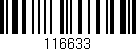 Código de barras (EAN, GTIN, SKU, ISBN): '116633'