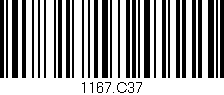 Código de barras (EAN, GTIN, SKU, ISBN): '1167.C37'