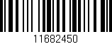 Código de barras (EAN, GTIN, SKU, ISBN): '11682450'