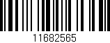 Código de barras (EAN, GTIN, SKU, ISBN): '11682565'