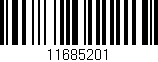 Código de barras (EAN, GTIN, SKU, ISBN): '11685201'