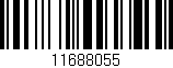 Código de barras (EAN, GTIN, SKU, ISBN): '11688055'