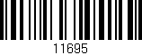 Código de barras (EAN, GTIN, SKU, ISBN): '11695'