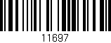 Código de barras (EAN, GTIN, SKU, ISBN): '11697'