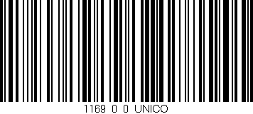 Código de barras (EAN, GTIN, SKU, ISBN): '1169_0_0_UNICO'