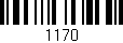 Código de barras (EAN, GTIN, SKU, ISBN): '1170'