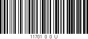 Código de barras (EAN, GTIN, SKU, ISBN): '11701_0_0_U'
