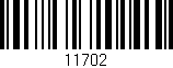Código de barras (EAN, GTIN, SKU, ISBN): '11702'