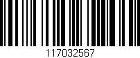 Código de barras (EAN, GTIN, SKU, ISBN): '117032567'