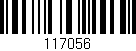Código de barras (EAN, GTIN, SKU, ISBN): '117056'