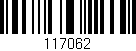 Código de barras (EAN, GTIN, SKU, ISBN): '117062'