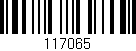 Código de barras (EAN, GTIN, SKU, ISBN): '117065'
