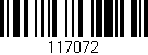 Código de barras (EAN, GTIN, SKU, ISBN): '117072'