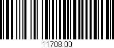 Código de barras (EAN, GTIN, SKU, ISBN): '11708.00'